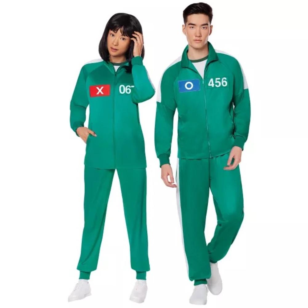 unisex squid game costume